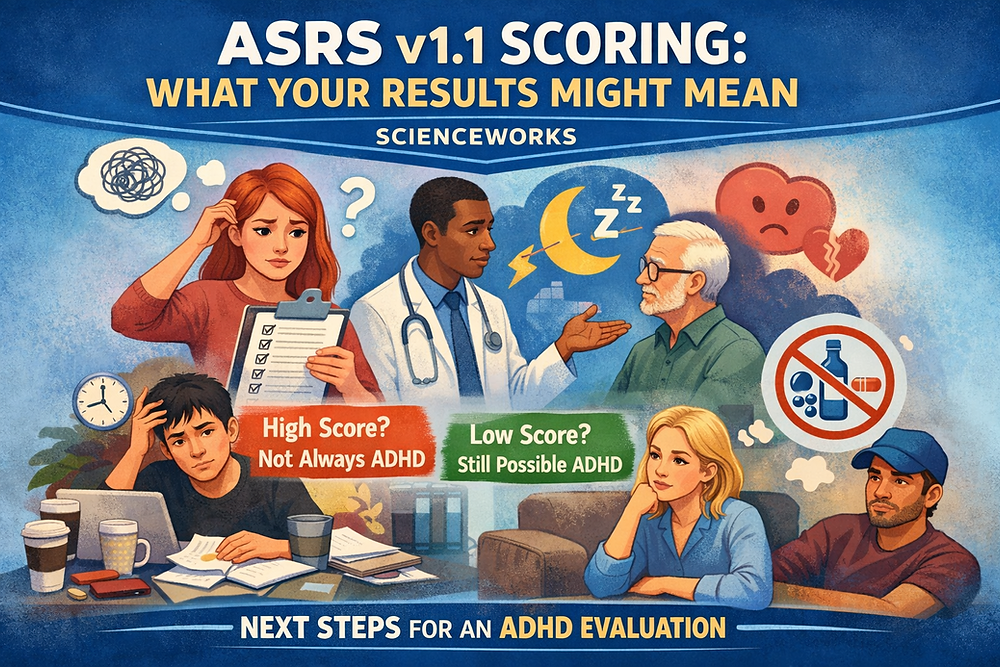 ASRS Scoring: What Your Adult ADHD Screener Score Means