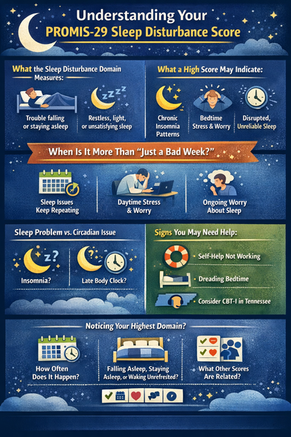 Sleep Disturbance on the PROMIS-29: When a Screener Suggests It’s More Than Bad Sleep