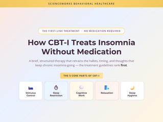 How CBT-I Treats Insomnia Without Medication