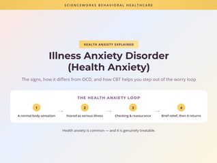 Illness Anxiety Disorder (Health Anxiety): Signs and How CBT Helps