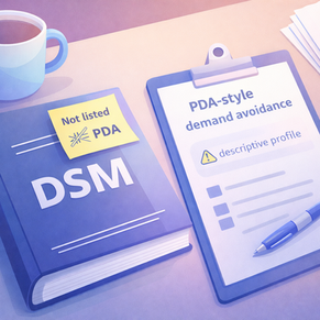 PDA not in DSM: What Clinicians Mean by “PDA-Style” Demand Avoidance