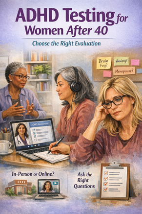 ADHD Assessment for Women Over 40: How to Choose the Right ADHD Testing for Women Evaluation and Avoid Common Pitfalls