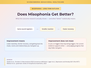 Does Misophonia Get Better? What the Long-Term Picture Actually Looks Like