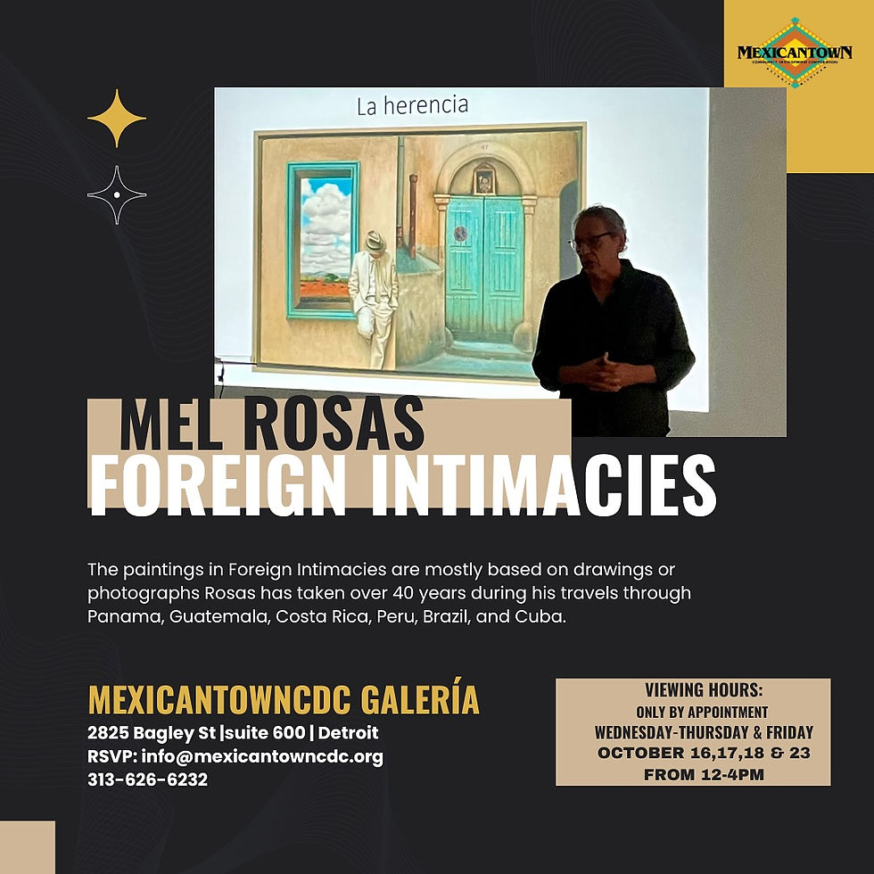 Foreign Intimacies by artist Mel Rosas
