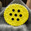 Thumbnail: Textured Flower Frog with optional jar-Canary