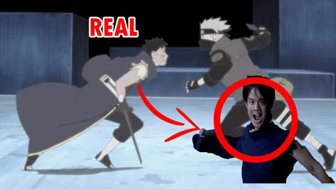 FÃ RECRIARAM LUTA ENTRE KAKASHI E OBITO FICOU MAGNÍFICO!!!