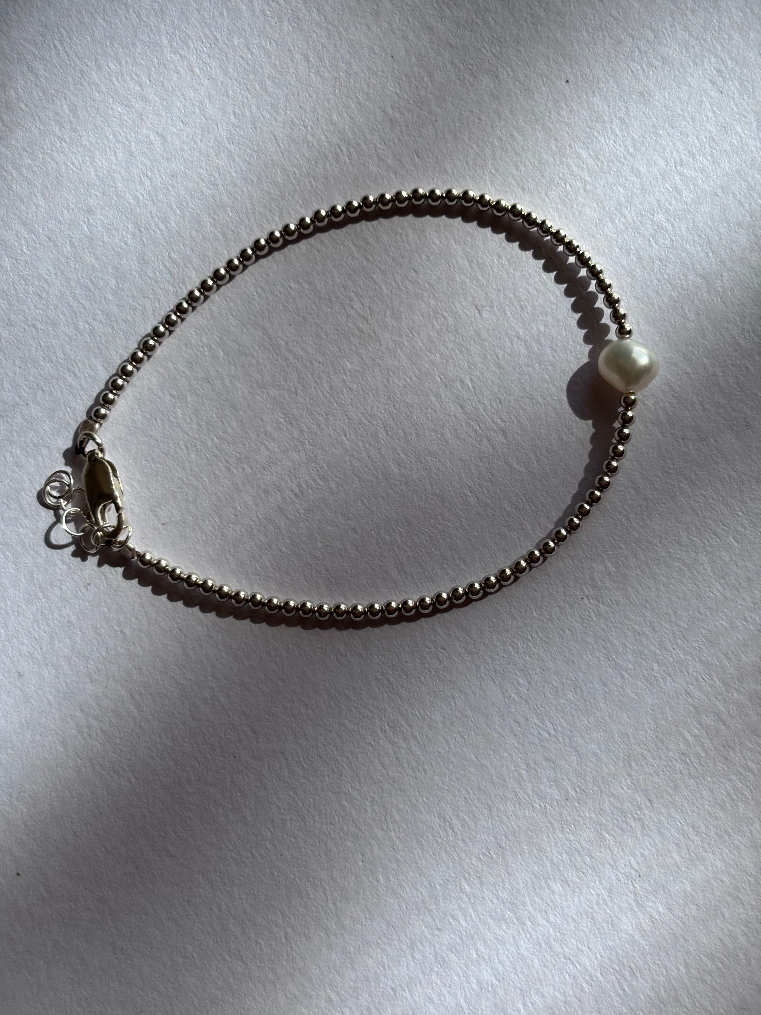 Silver bracelet