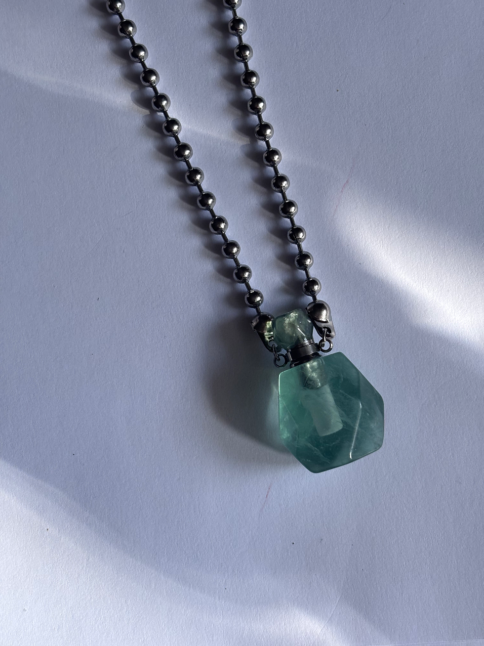 Thumbnail: Fluoride necklace"Bottle"