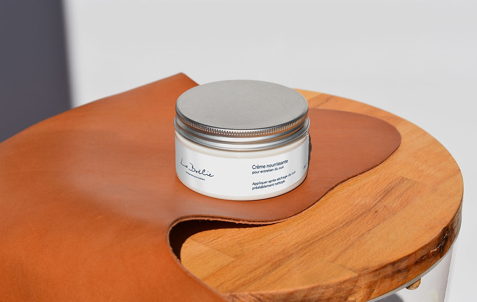 Creme nourrisante pour entretenir le cuir