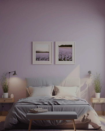 Girl Bedroom Purple Interior Design