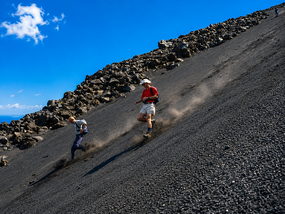 randonnée au volcan de fogo