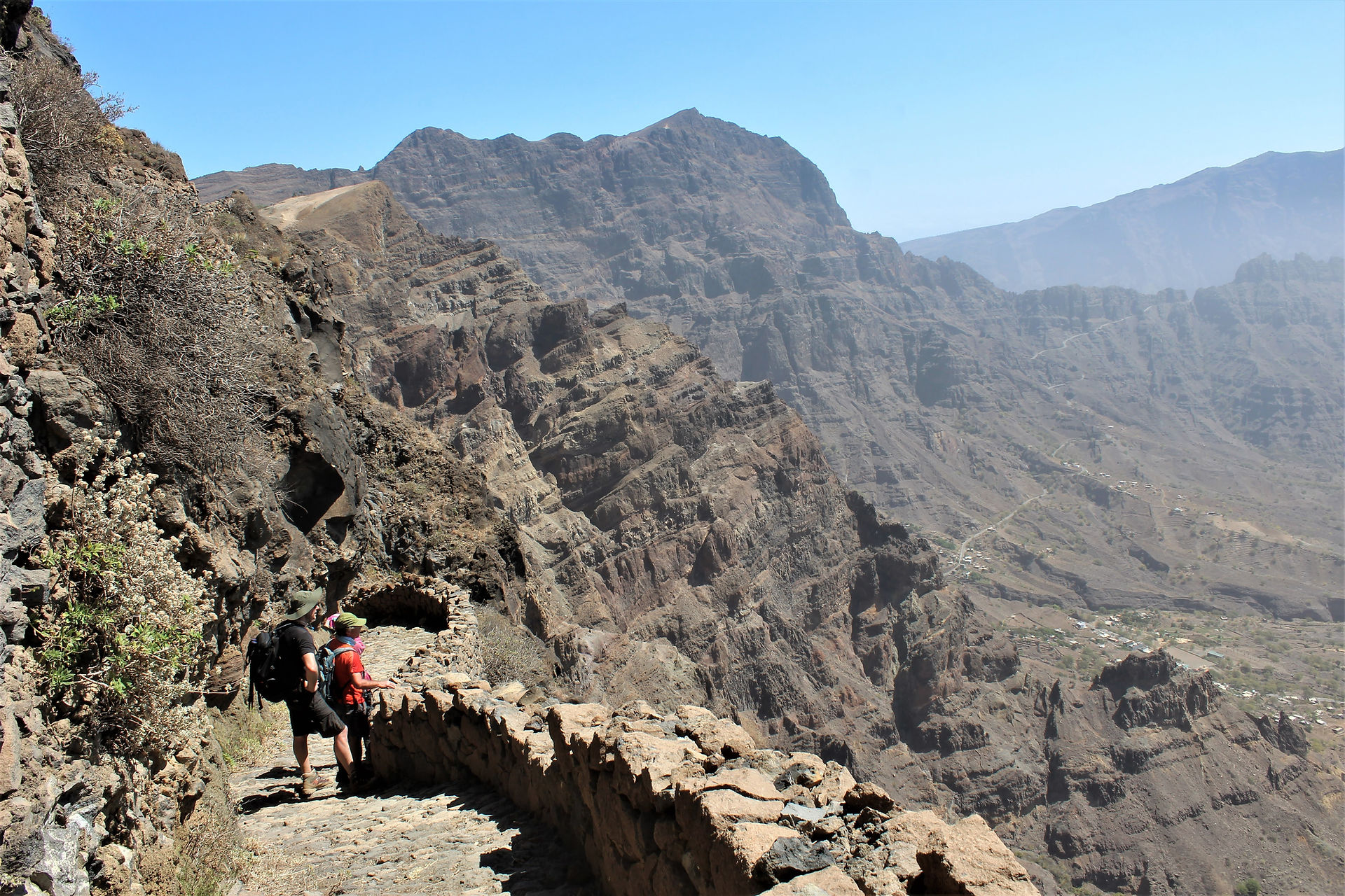 Vista de Bordeira de Norte Cabo Verde