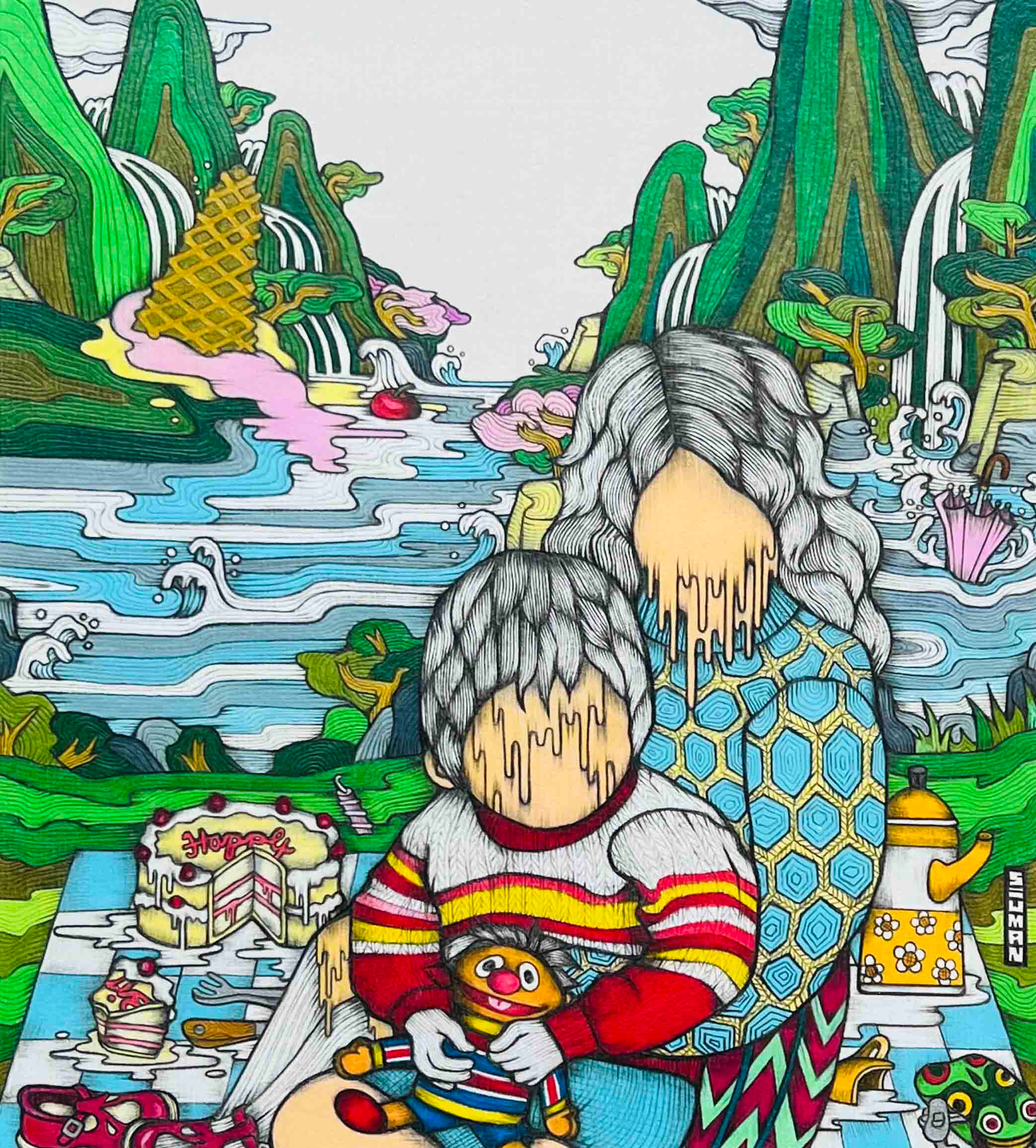 OOO We Still Have A Great Picnic…In Our Messy World No. 2 / Siu Man Lo