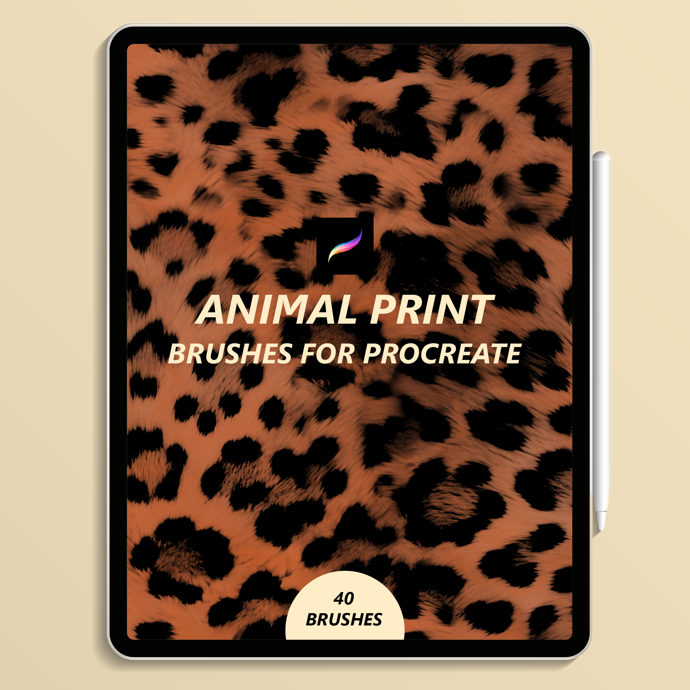 [procreate] Animal Print Brushes