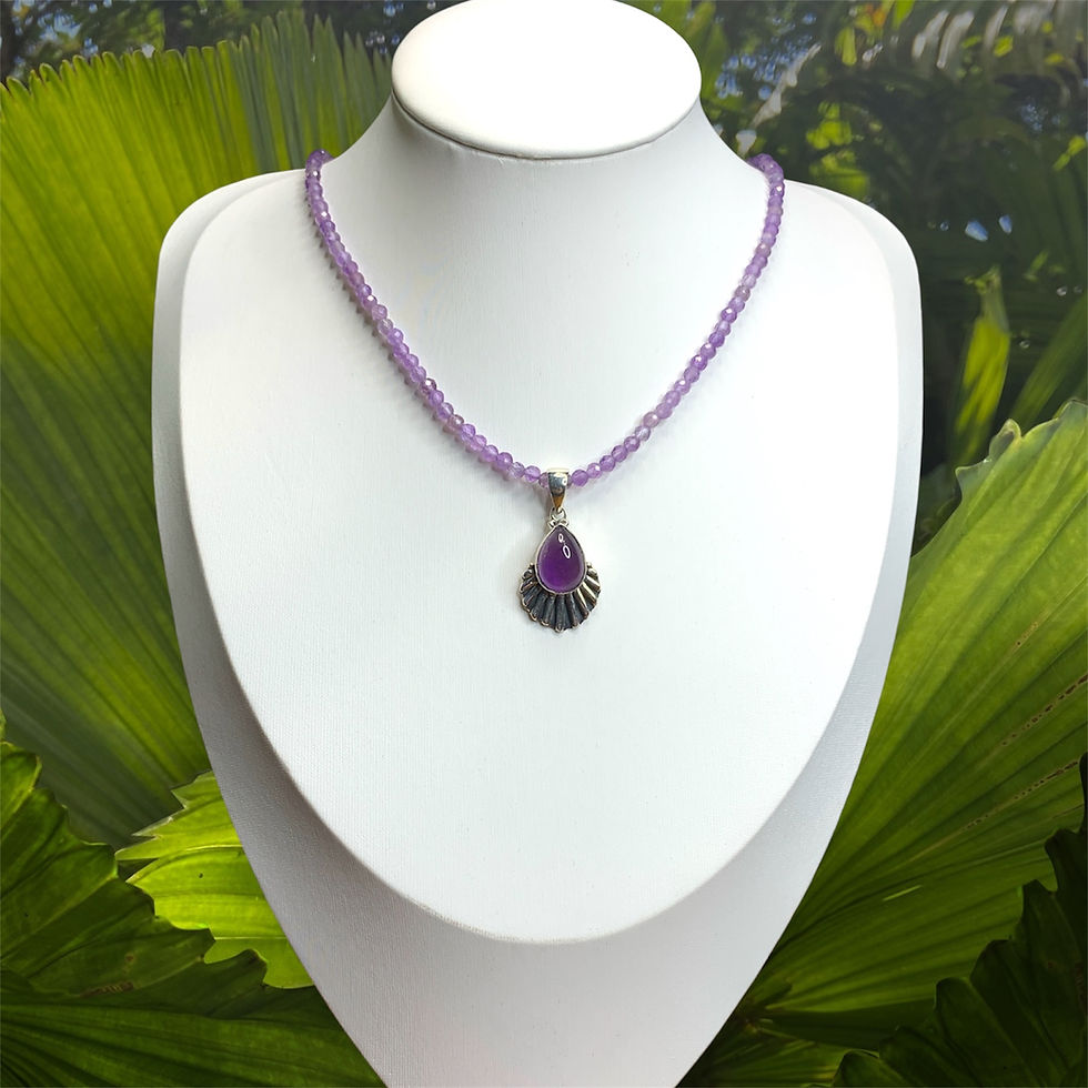 Amethyst Necklace 
