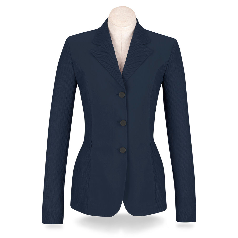 Harmony Ladies Mesh Show Coat -Navy