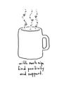 With each sip...