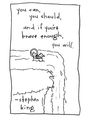 You can, you should...