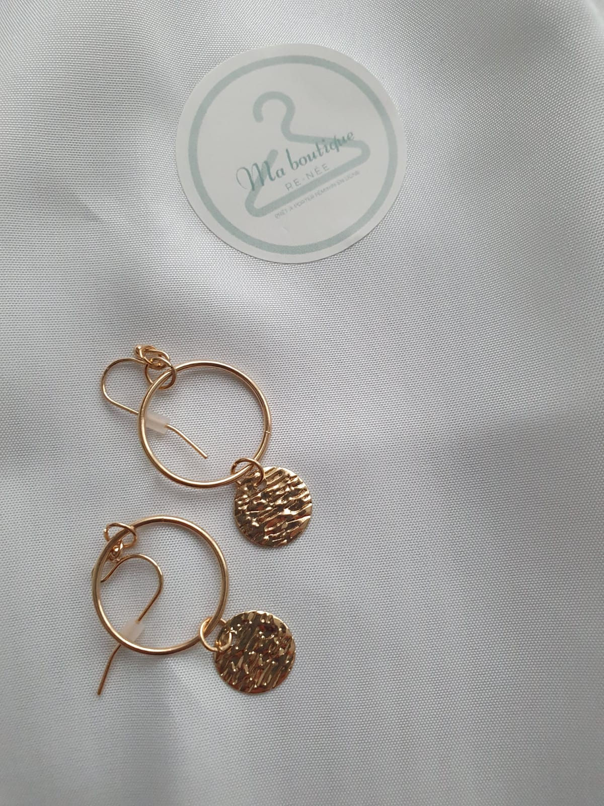 Boucles d'oreilles - Brune