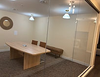 Second-floor suites after renovation at Northside Epicenter, new spaces for small businesses and professionals.