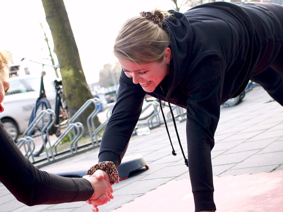 Duo training, Gymnow Groningen