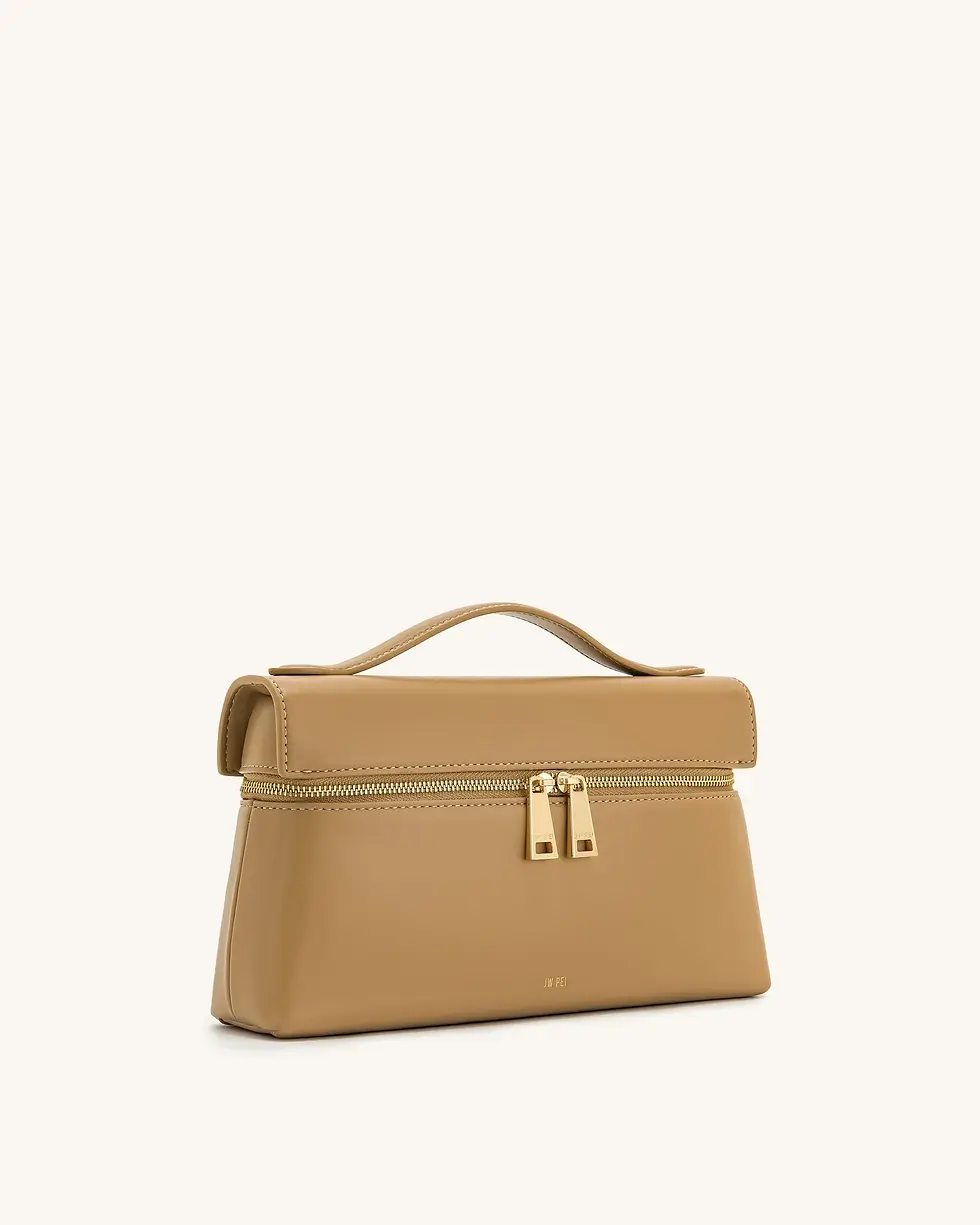 Miniatura: Thea Top Handle Bag - Almond