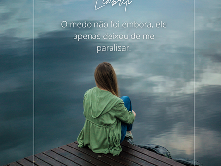 CONSTRUÍ UM CORPO FORTE. E AINDA ASSIM TENHO MEDO.