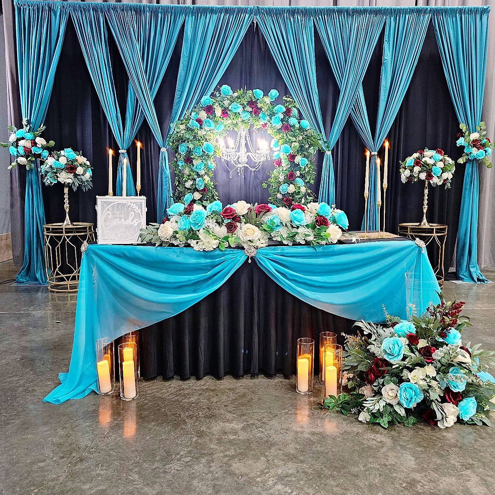 Thumbnail: Wedding Sweetheart Table (Mesa de Boda)