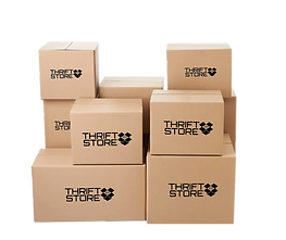 Thrift Store Box Logo Boxes