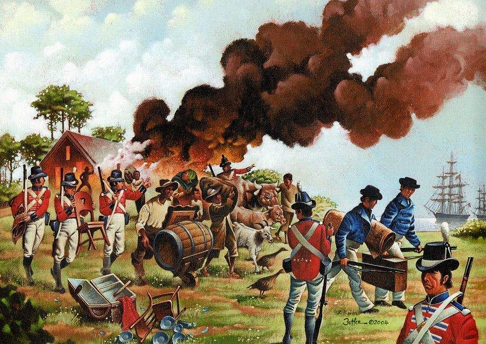 Enslaved Peoples Helping the British