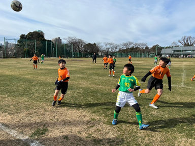 U10&U11練習試合(vs目白JSC)