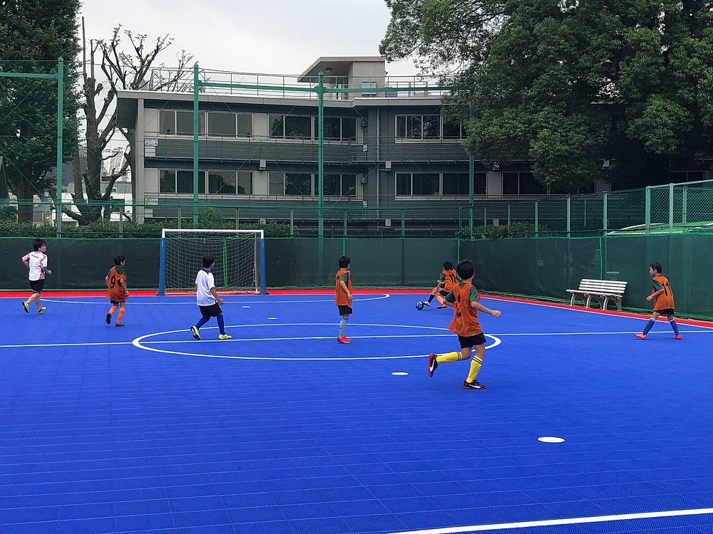 目白台運動公園フットサルコート練習 高学年 低学年 目白台運動公園フットサルコート練習 高学年 低学年