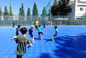 U8練習試合（vs 目白SC）