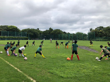 目白台運動公園練習 中高学年