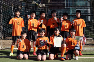 優勝！　U11豊島区サッカー大会