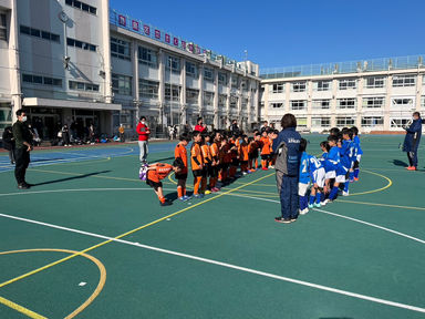 低学年練習試合(vs 大成FC)