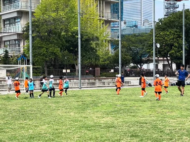 U8練習試合(vs 月島FC)