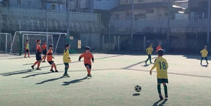 U10練習試合（vs YotsurokuSC）