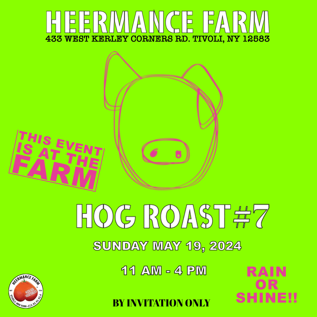 Hog Roast Heermance Farm