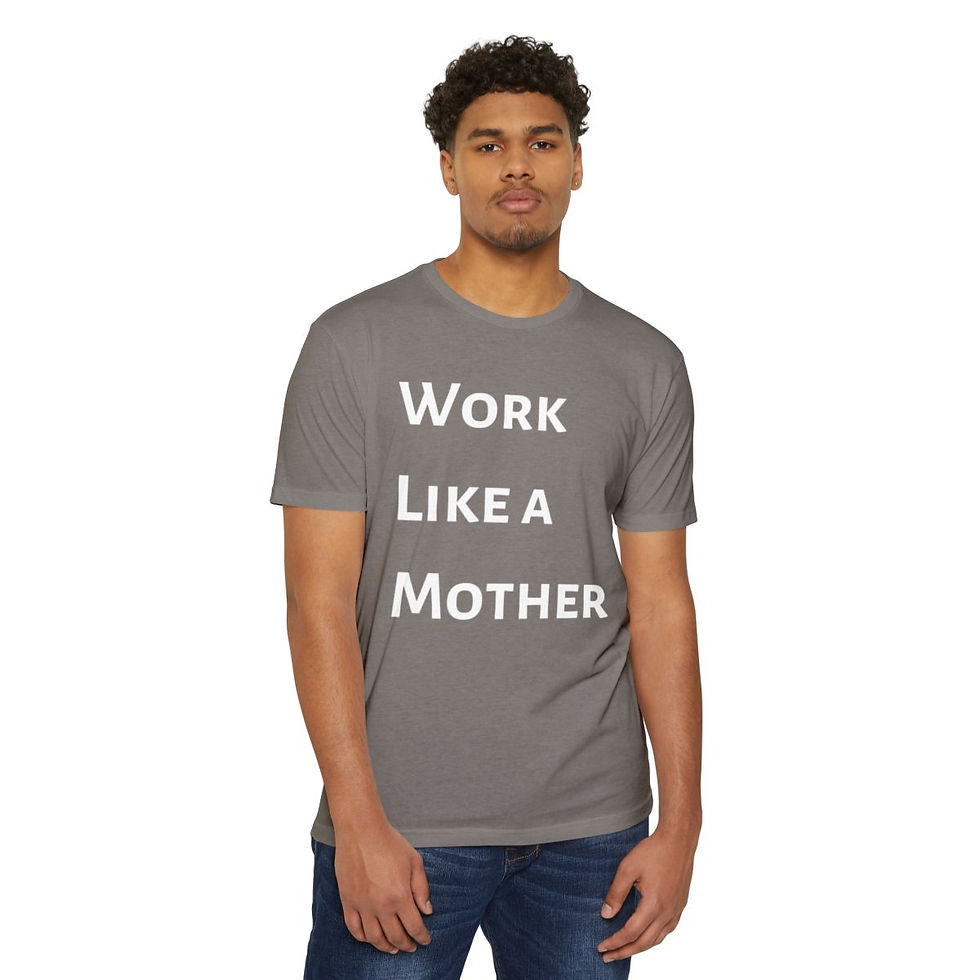 Thumbnail: Work Like a Mother Jersey T-shirt