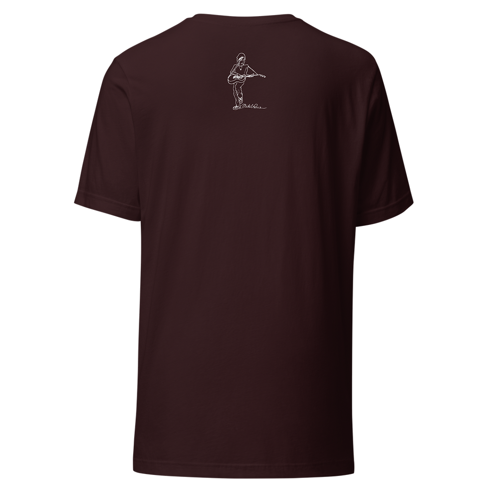 Thumbnail: GuitarDrumming Heart Unisex t-shirt