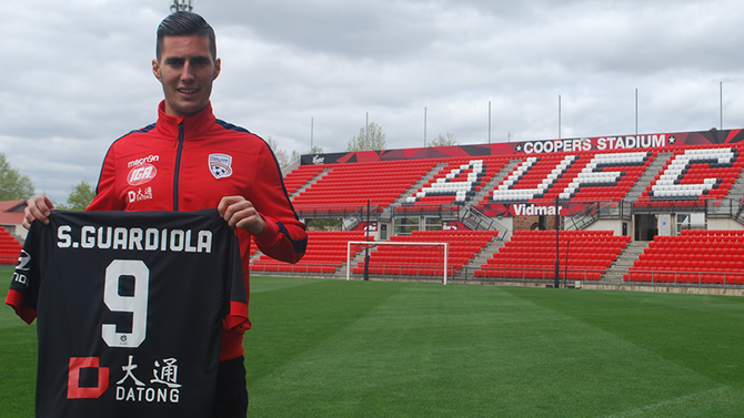 Adelaide United signing of Spanish forward, Sergio “Sergi” Guardiola,