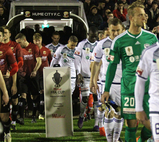 FFA CUP Round of 16 Hume City v Melbourne Victory