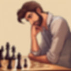 Ian Nepomniachtchi playing chess