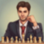 Ian Nepomniachtchi playing chess