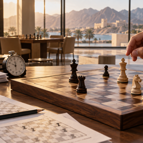 Chess Solving Is a Sport: Inside Fujairah’s €30,000 Grand Prix Final