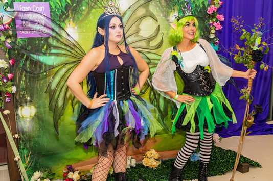 People in fairy costume