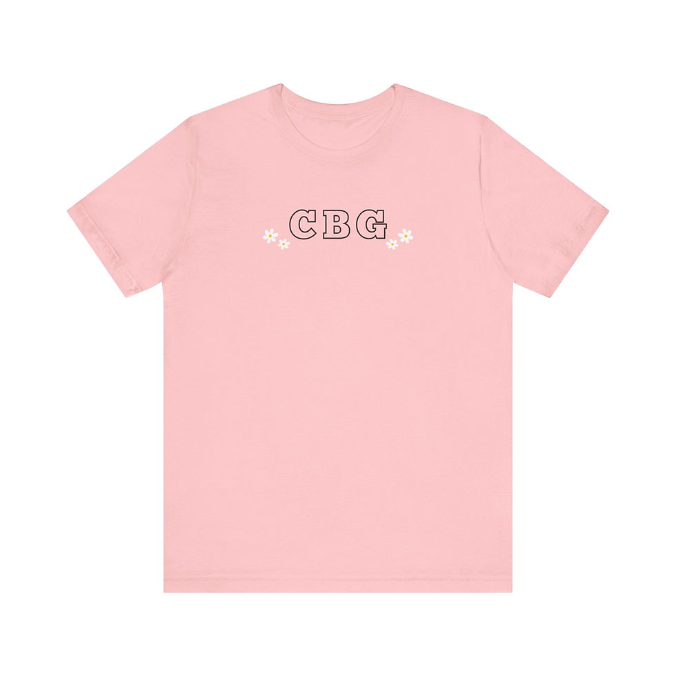 Thumbnail: CBG FLOWER  Unisex Jersey Short Sleeve Tee