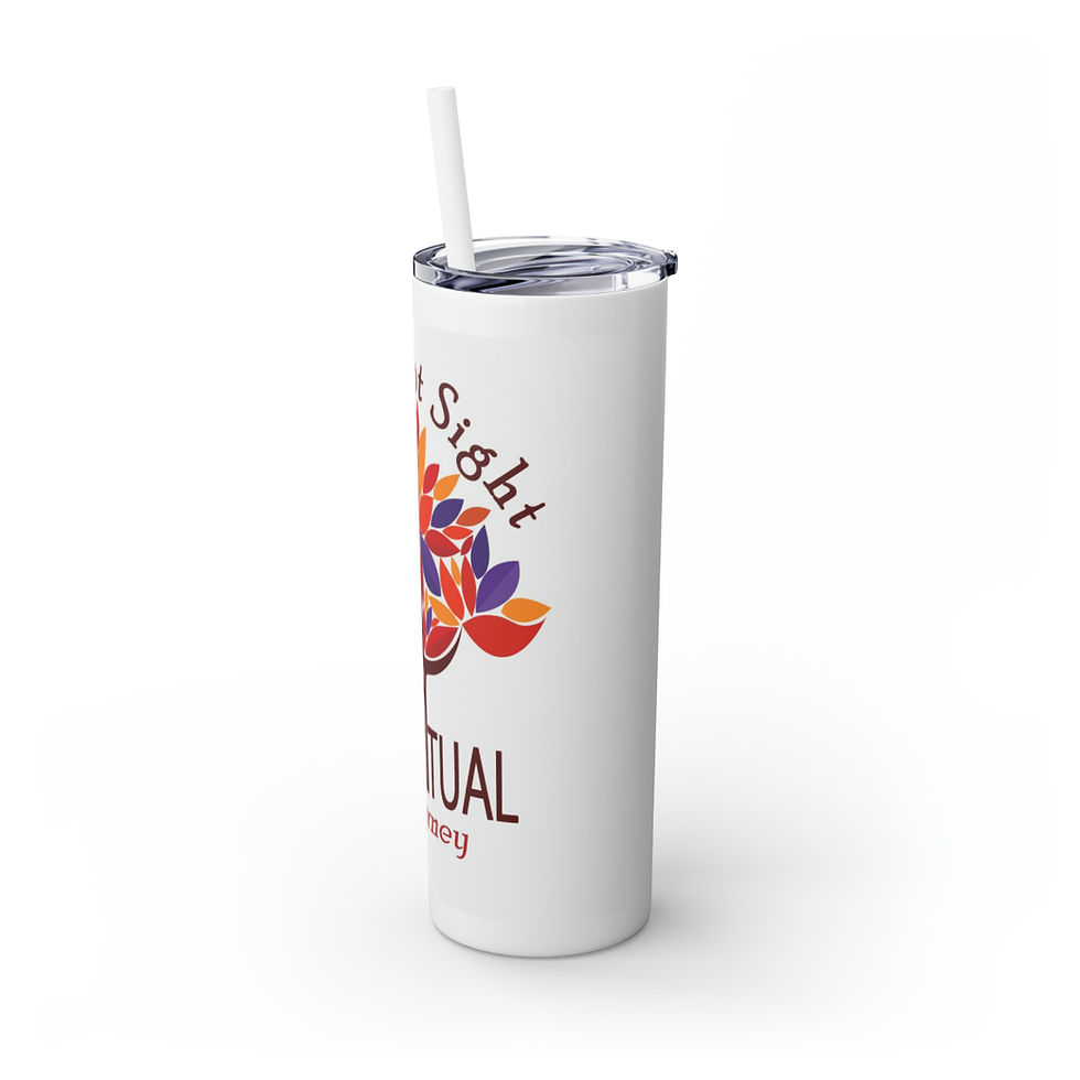 Thumbnail: FNS Skinny Tumbler with Straw, 20oz