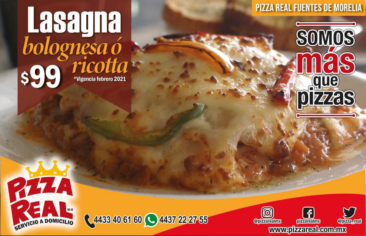 Lasagna Bolognesa ó Ricotta